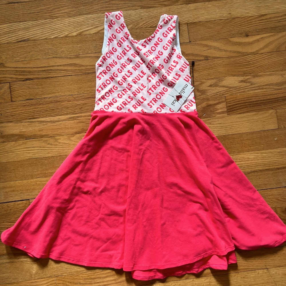 Malia + Kai, Size 8 “Strong Girls” Dress. NWT